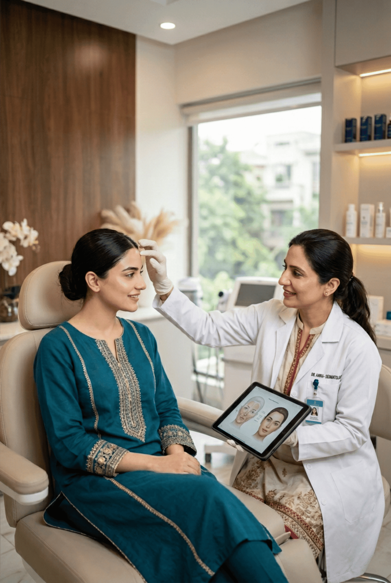 forehead augmentation​ in lahore