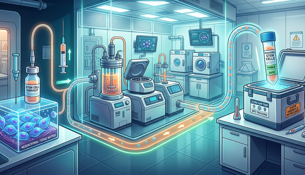How Stem Cells Are Extracted, Processed & Delivered Safely
