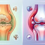 osteoarthritis vs rheumatoid arthritis​